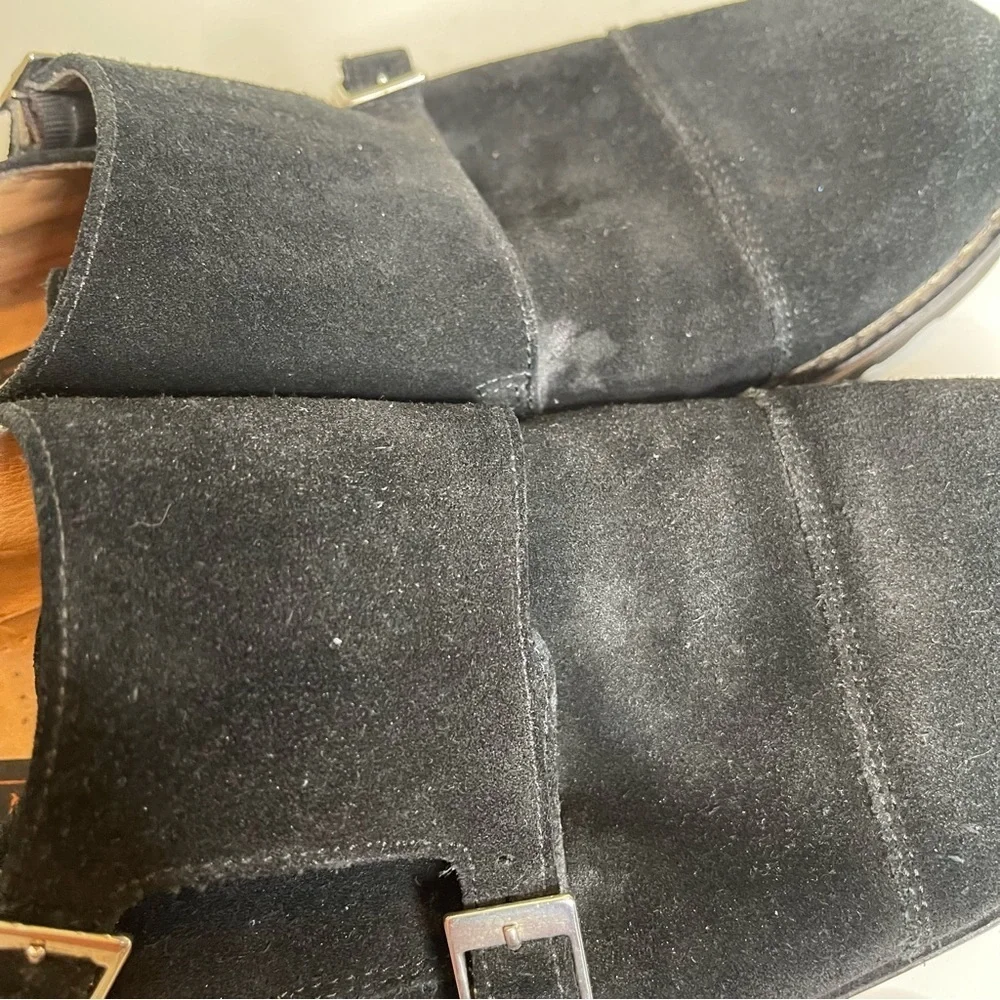 Mercanti Fiorentini black suede